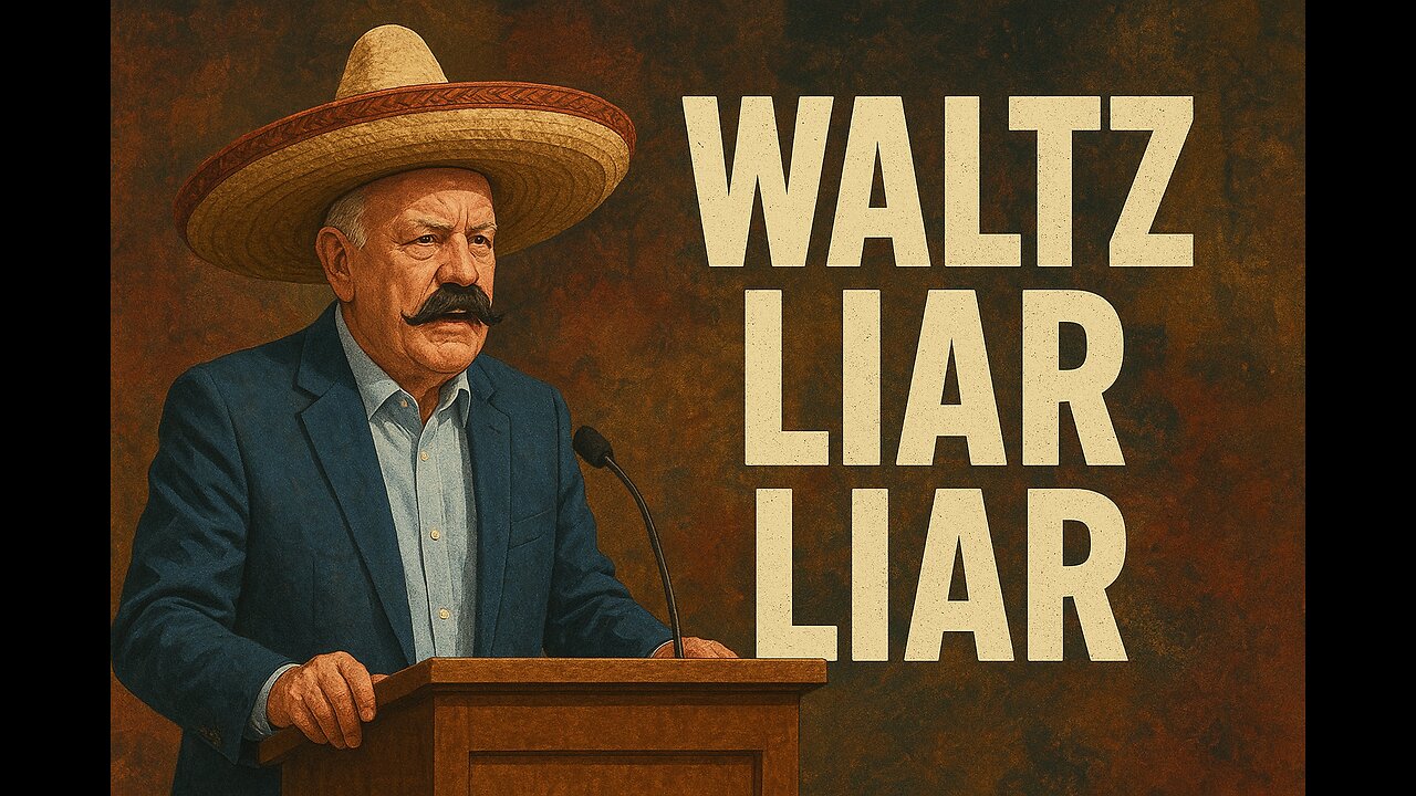 Tim Walz ‘Liar Liar’ AI Parody 😂 Sombreros & Mustaches