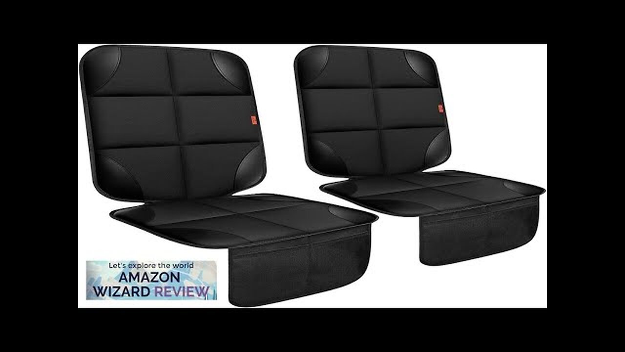 Car Seat Protector 2 Pack Car Seat Cushion Mat Thickest PaddingWaterproof 600D Review