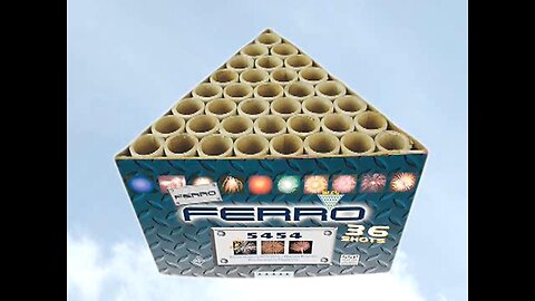 BKV - Ferro 5454 - 36 Schots Vuurwerk Cake