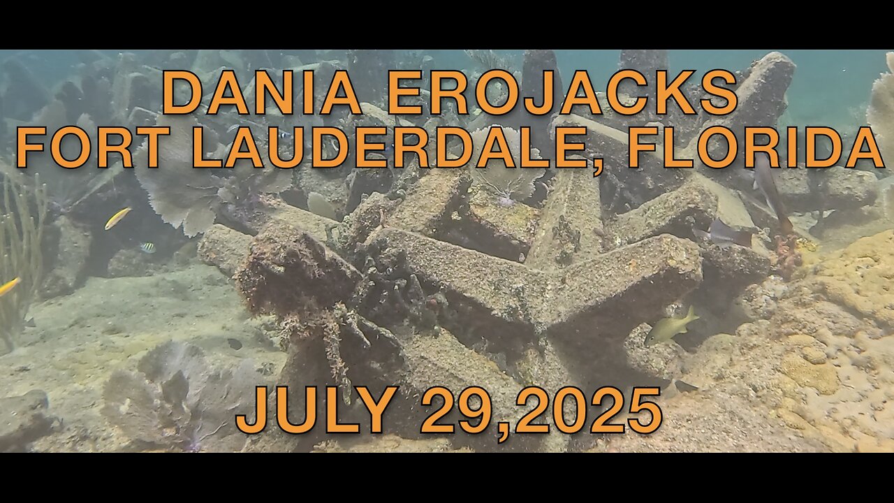 SCUBA Diving the Dania Erojacks