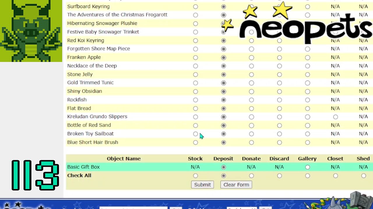 [A New Year's Seeded Sapling] Neopets #113