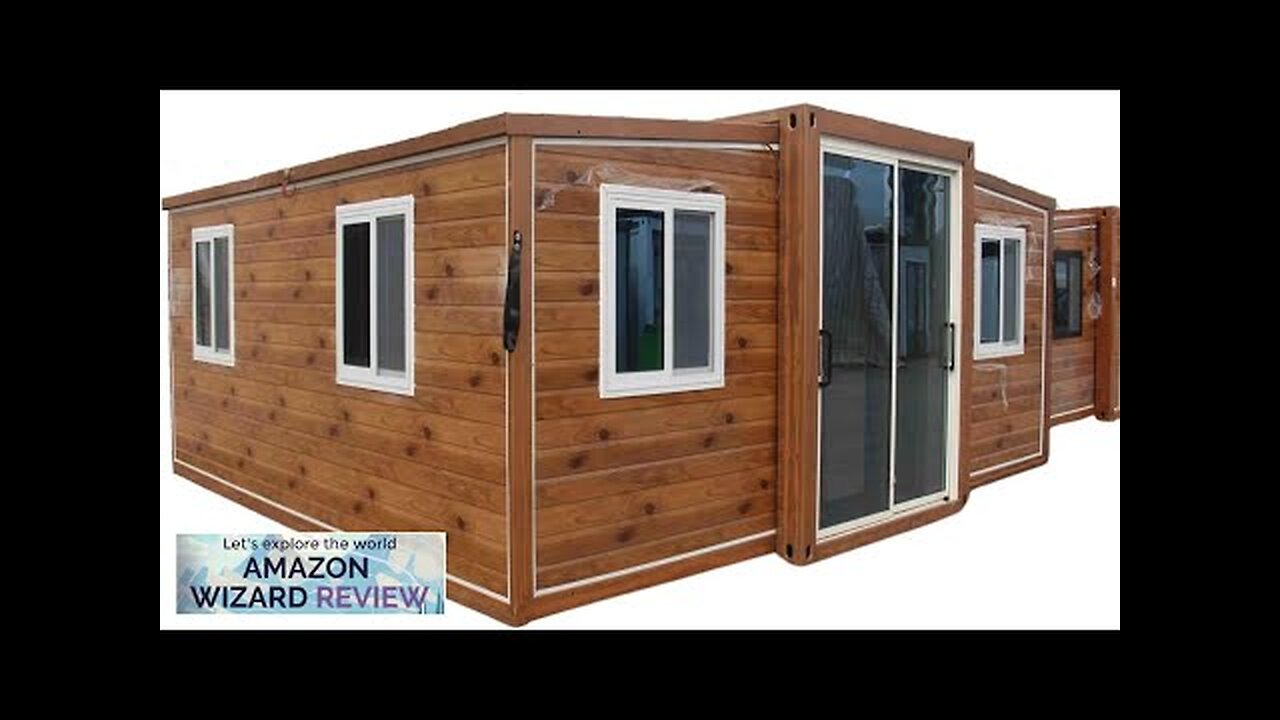 Portable Prefabricated House to Live in Tiny Home Mobile Expandable Prefab Foldable Review