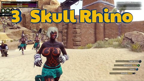 Conan Exiles 3 Skull Rhino busty boobs Breast expansion huge tits