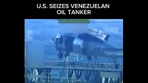 Ian Wendt ~ U.S.SEIZES VENEZUELAN OIL TANKER