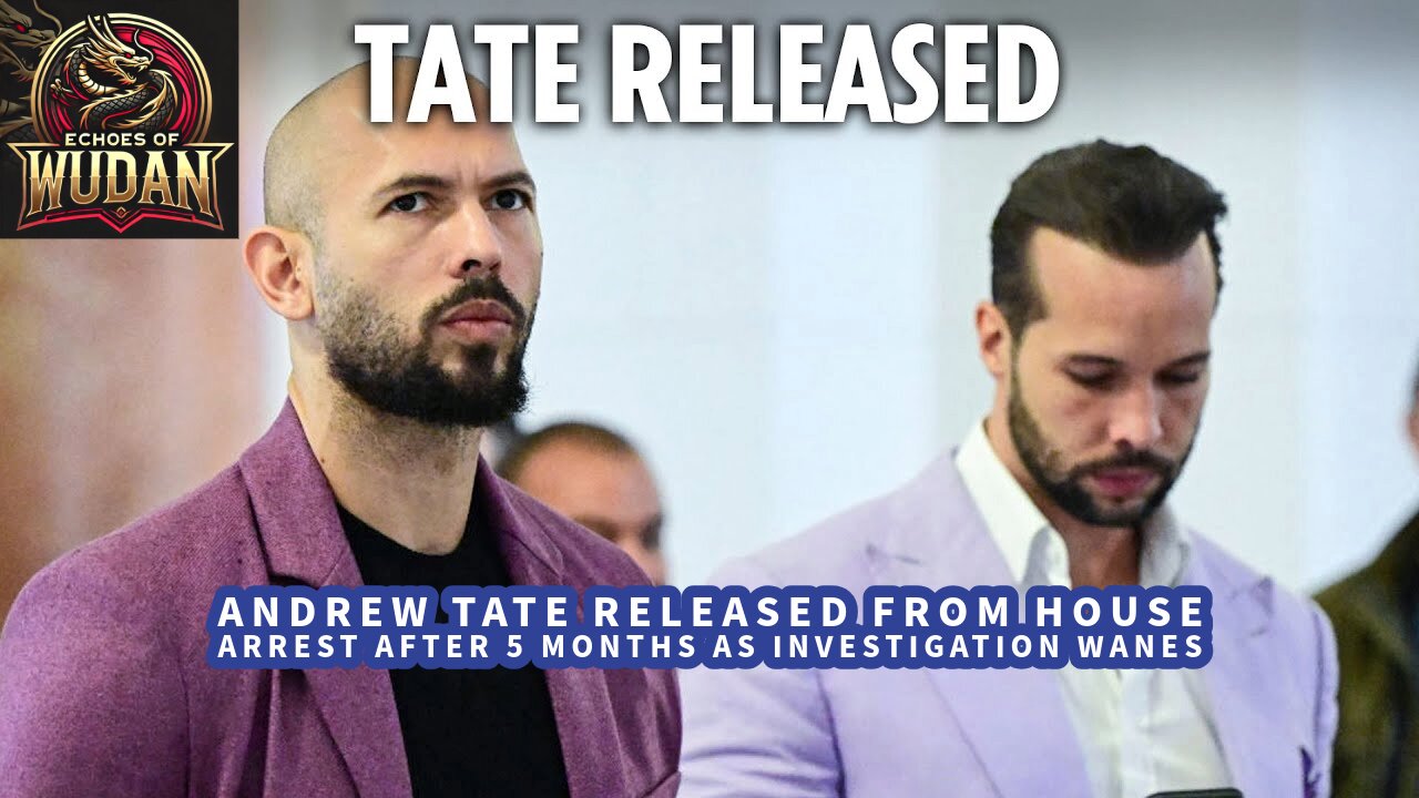 🔓 Andrew Tate Released from House Arrest After 5 Months as Investigation Wanes 🧐
