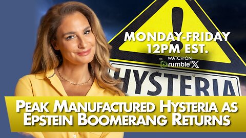 MORNINGS WITH MEL K - Peak Manufactured Hysteria as Epstein Boomerang Returns - 11-13-25