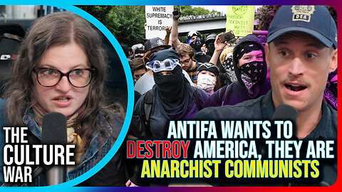 Antifa Wants To Destroy America, They Are Anarchist Communists