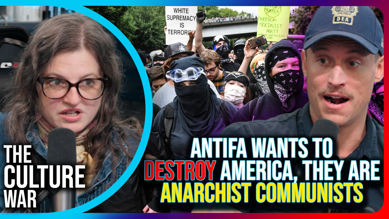 Antifa Wants To Destroy America, They Are Anarchist Communists