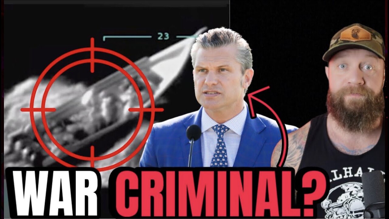 SECWAR Pete Hegseth is Officially a War CRIMINAL?!
