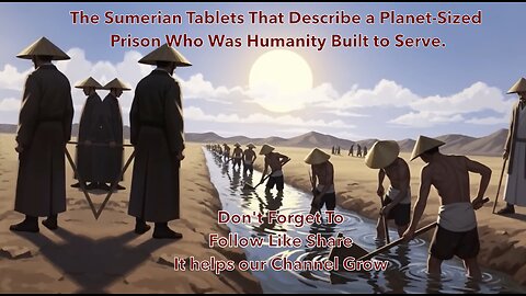 ⭐️ The Sumerian Tablets That Describe a Planet-Sized Prison Who Was Humanity Built to Serve.