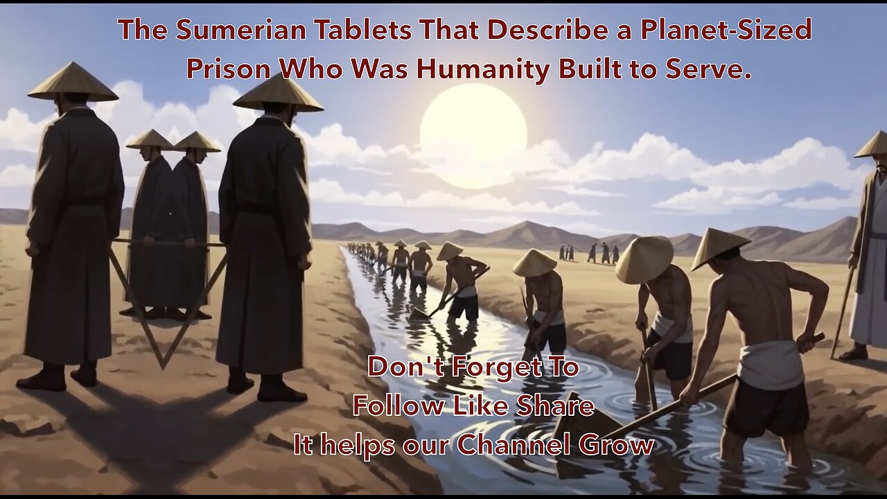 ⭐️ The Sumerian Tablets That Describe a Planet-Sized Prison Who Was Humanity Built to Serve.