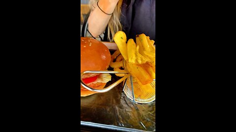 Burger Bliss at Merion Central! 🍔🍟