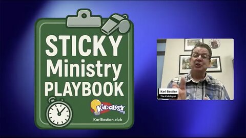 Join me later TODAY for Sticky Ministry Part 3 - Heroic Volunteers!