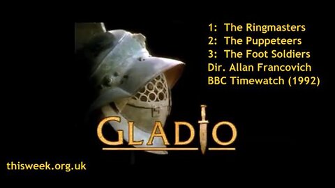 Operation Gladio HQ, Allan Francovich, 3 part doc, NATO Cold War False Flag Terrorism (1992)