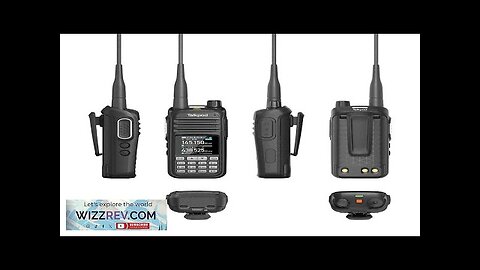 Talkpok A36plus Walkie Talkie Multi-Function Dual Bander with Color Display GMRS Amateur Review