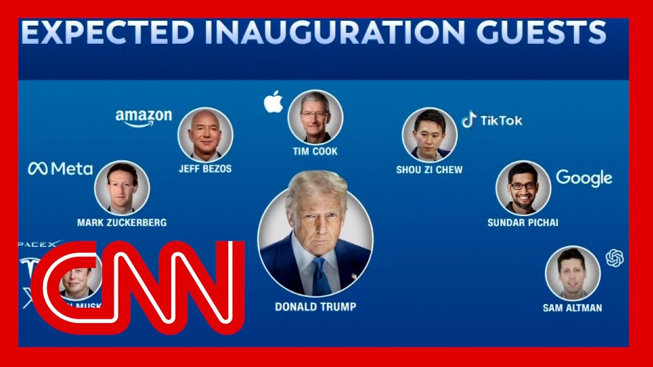 Trump's 'oligarchy' of tech billionaires to attend inauguration