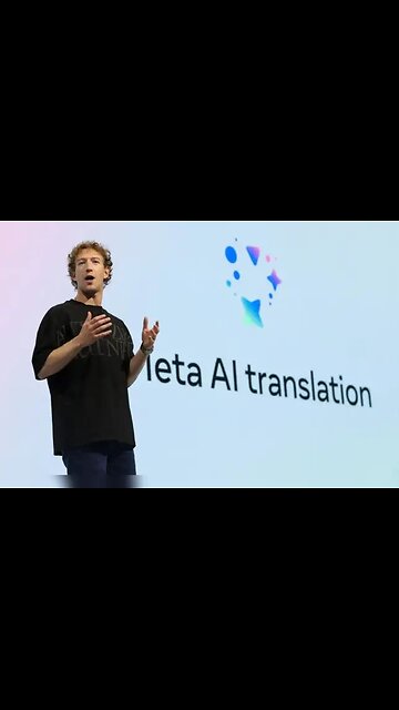 Mark Zuckerberg just announced that he is launching translations using Meta AI