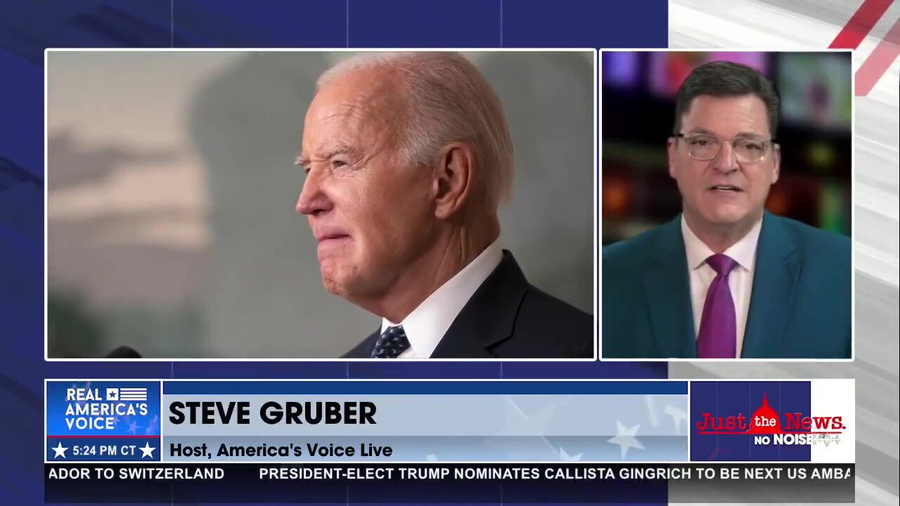 Steve Gruber: Democrats' cover-up of Biden’s mental decline is ‘a crime against this country’