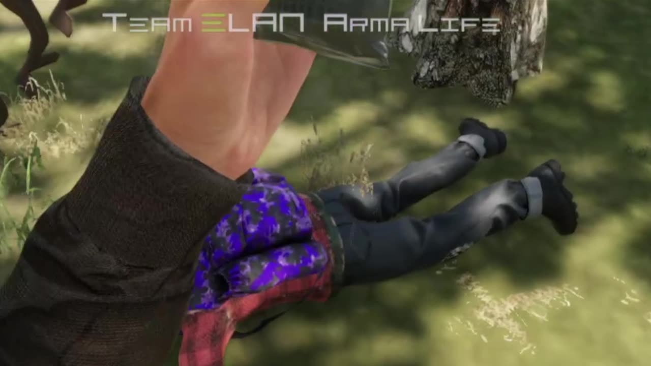 Clearly I am the victim. Arma Reforger Team Elan Mod.