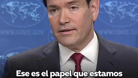 Rubio comenta las perspectivas de resolución del conflicto ucraniano