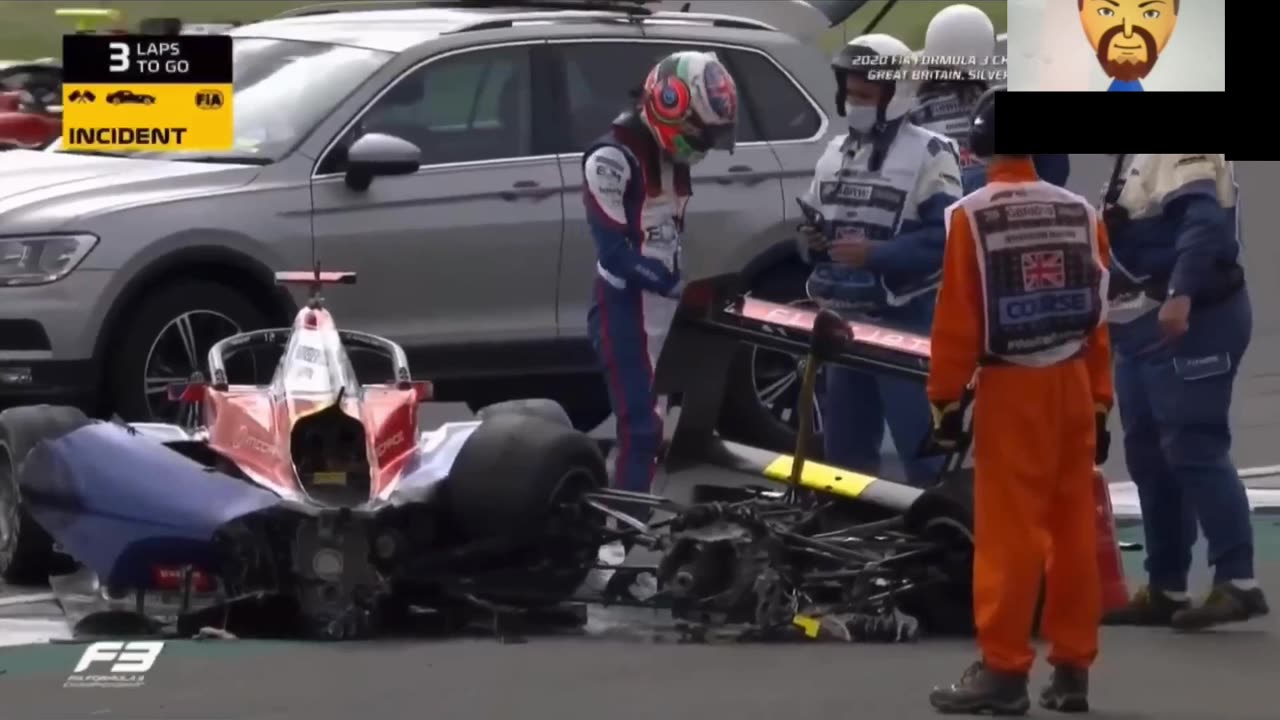 Open Wheel - Car Splitting Crashes #1 (REACTION)