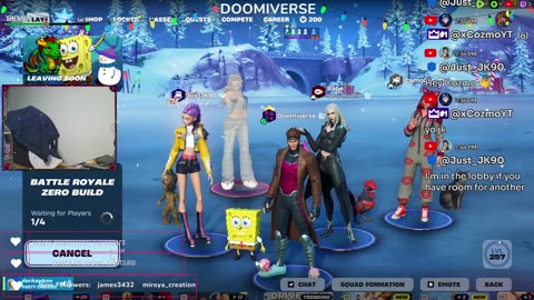 HAPPY NEW YEARS! COME LAUGH AT MY JOKES! SWEATY FORTNITE LOBBIES!