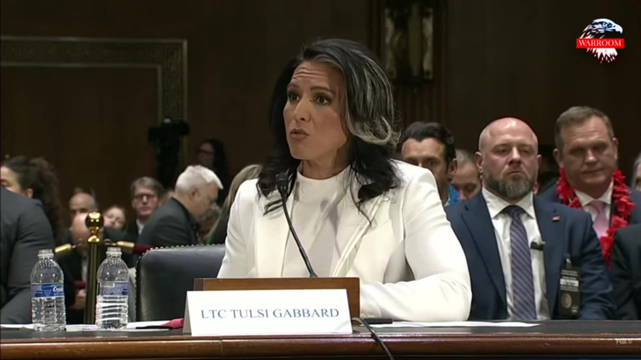 "Director of Nat'l Intelligence Nominee Tulsi Gabbard Testifies at Confirmation Hearing"