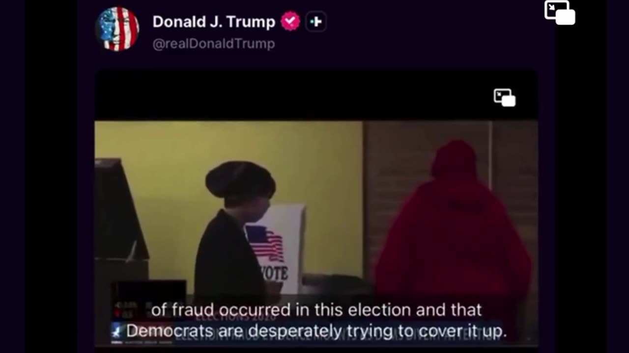 President Trump continues to Carpet bomb Truth Social with information about the 2020 election.