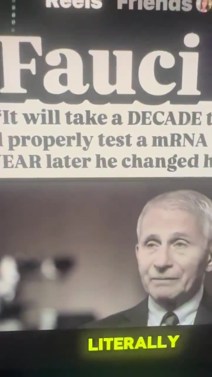 It will take a DECADE to develop and properly test mRNA vaccines….