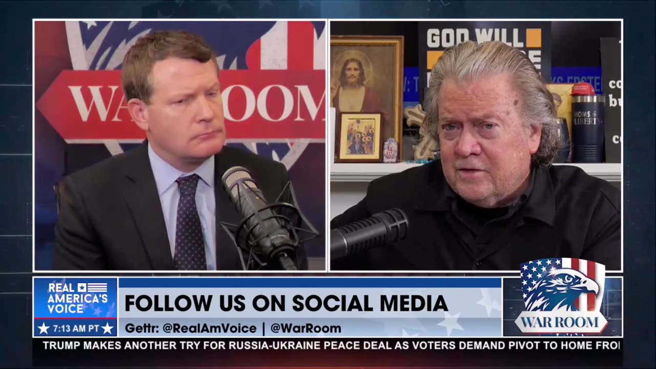 Mike Davis To Steve Bannon: We Need To Conquer AI The American Way And Protect The Four C's.