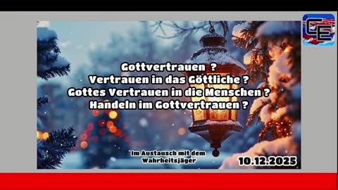 Gottvertrauen, vertraut uns Gott ?