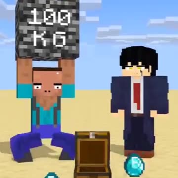 "Assist Herobrine: 1 Sit-Up = 1 Diamond"