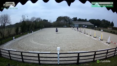 22nd March -Unaffiliated Dressage - 10:00am Start