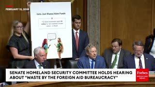 BREAKING NEWS: Rand Paul Lists Example After Example Of 'Wasteful' Spending By USAID