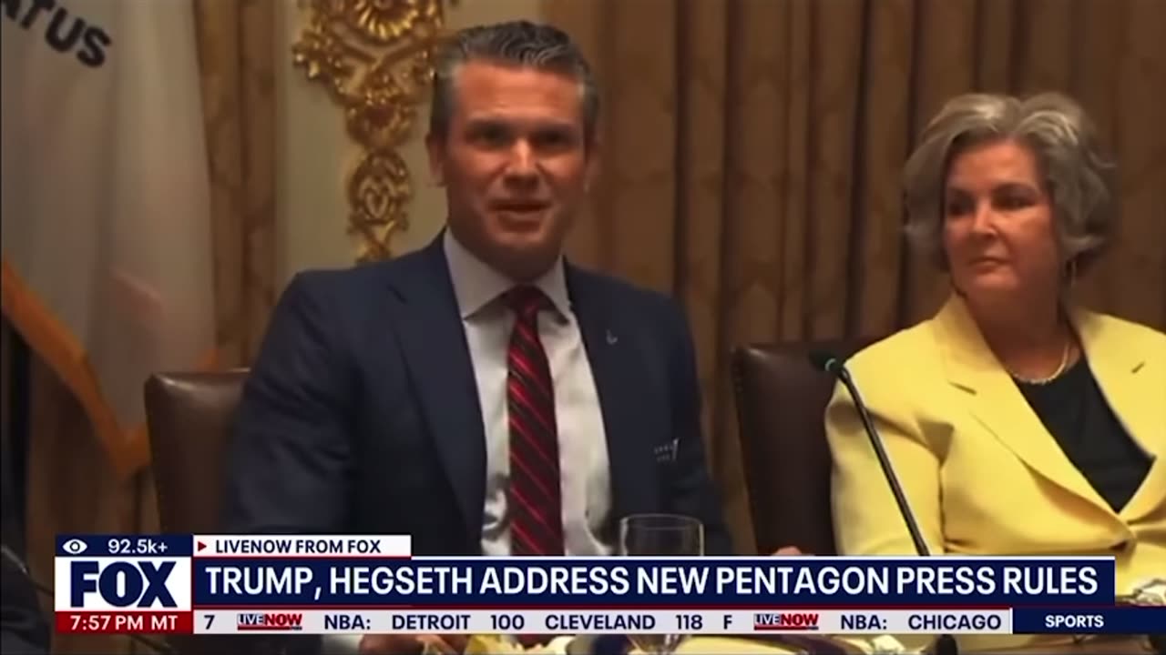 Hegseth explains new press policy at the Pentagon