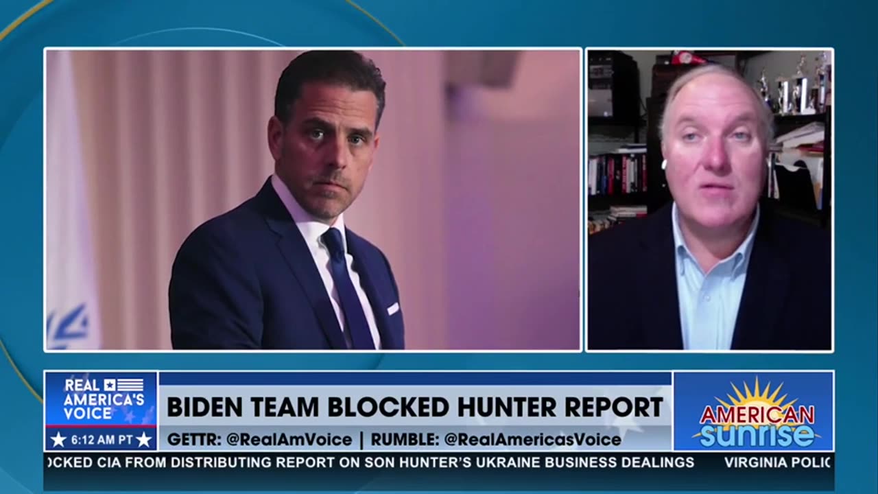 BIDEN TEAM BLOCKED HUNTER REPORT