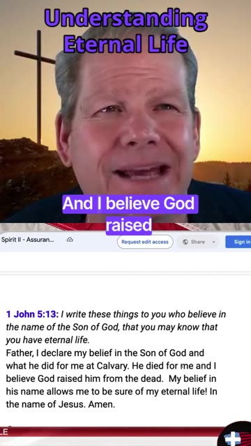 Know You Have Eternal Life! ✨✝