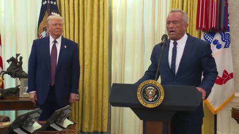 President Trump Participates in Swearing in Ceremony for the Secretary of Health and Human Services