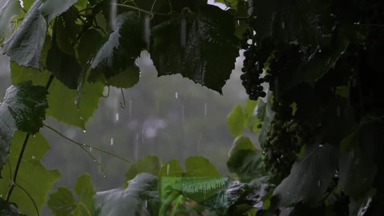 🌧️ 10 Hours of Relaxing Rain & Bird Sounds 🌿 | Deep Sleep, Meditation, Focus, Study,Stress Relief