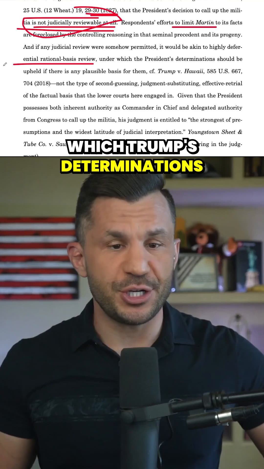 Supreme Court History BACKS Trump’s Militia Powers