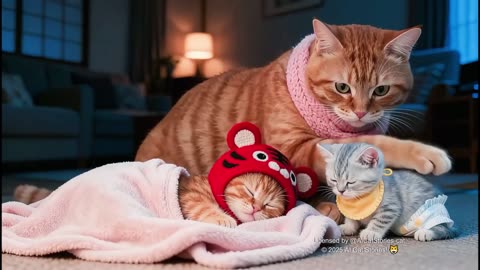 When Silver Gradient goes missing, the brave Tiger-Hat kitten springs into action!