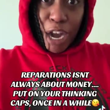 Black wants reparations and violence