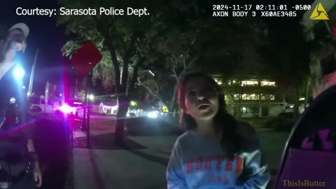 Florida Hooters waitress trying to get out of DUI arrest by flirting and trying to seduce officer