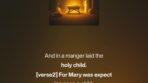 Birth of Jesus (Christmas Song)