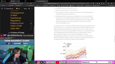 Lil Jubilee Econ Slop | Pisco V Connor on immigration | New GPU :) | !tts !discord
