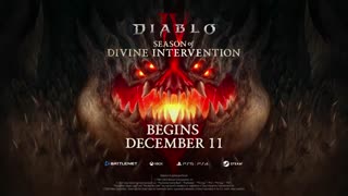 Diablo 4 - Official Season of Divine Intervention Gameplay Trailer