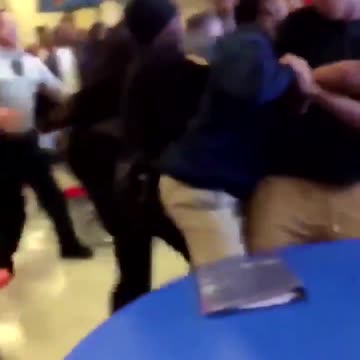 Kid In Blue Sweater Randomly Attacked During Lunch Break Causes A Crazy Mayhem