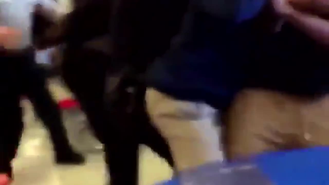 Kid In Blue Sweater Randomly Attacked During Lunch Break Causes A Crazy Mayhem