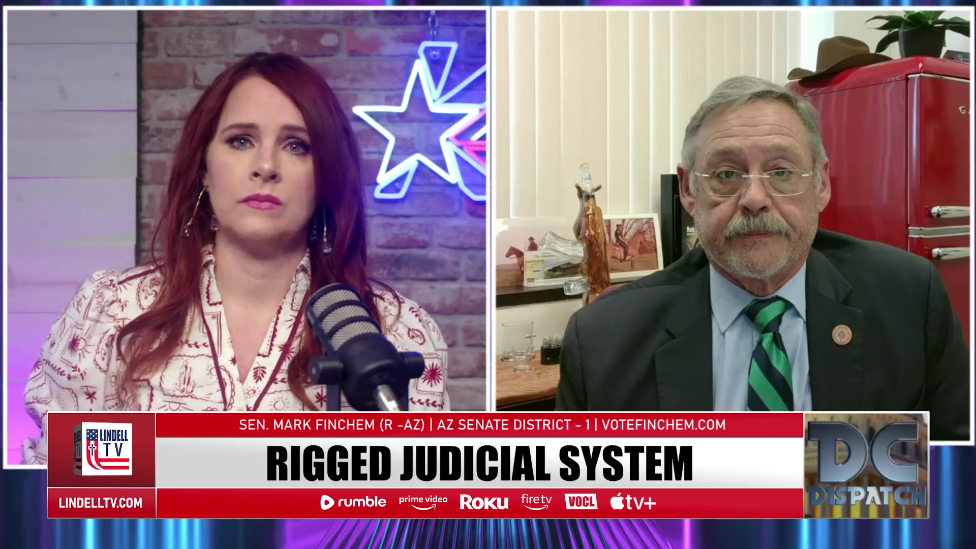 Sen. Mark Finchem Discusses FBI Subpoena of Maricopa Election Records (DC Dispatch w/ Kristi Leigh)