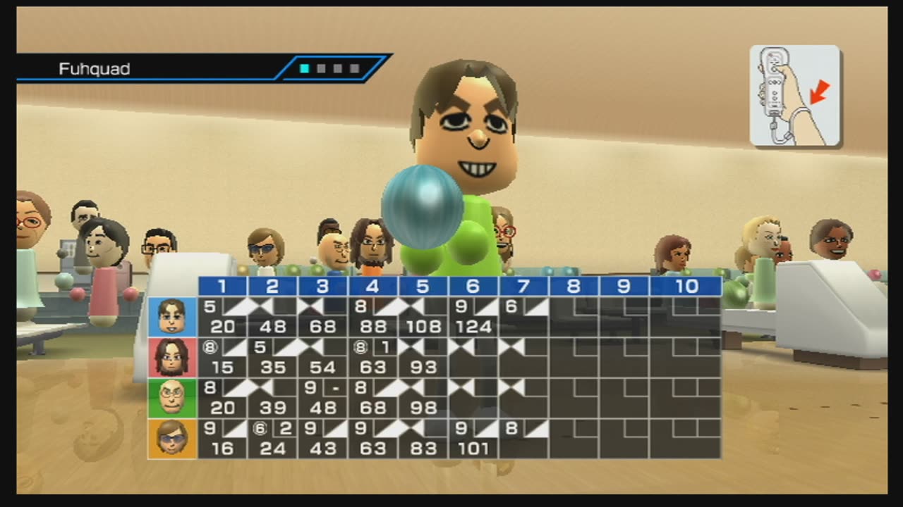 Wii Sports Bowling Game60 Part2